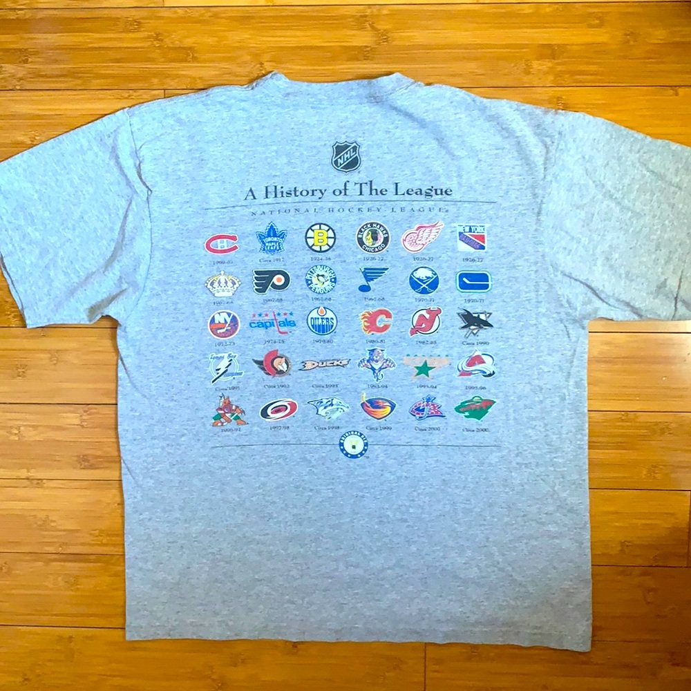 Reebok NHL History of The League Tee